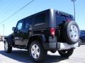 2010 Black Jeep Wrangler Unlimited Sahara 4x4  photo #6