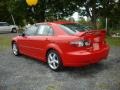 2008 Volcanic Red Mazda MAZDA6 i Sport Hatchback  photo #4