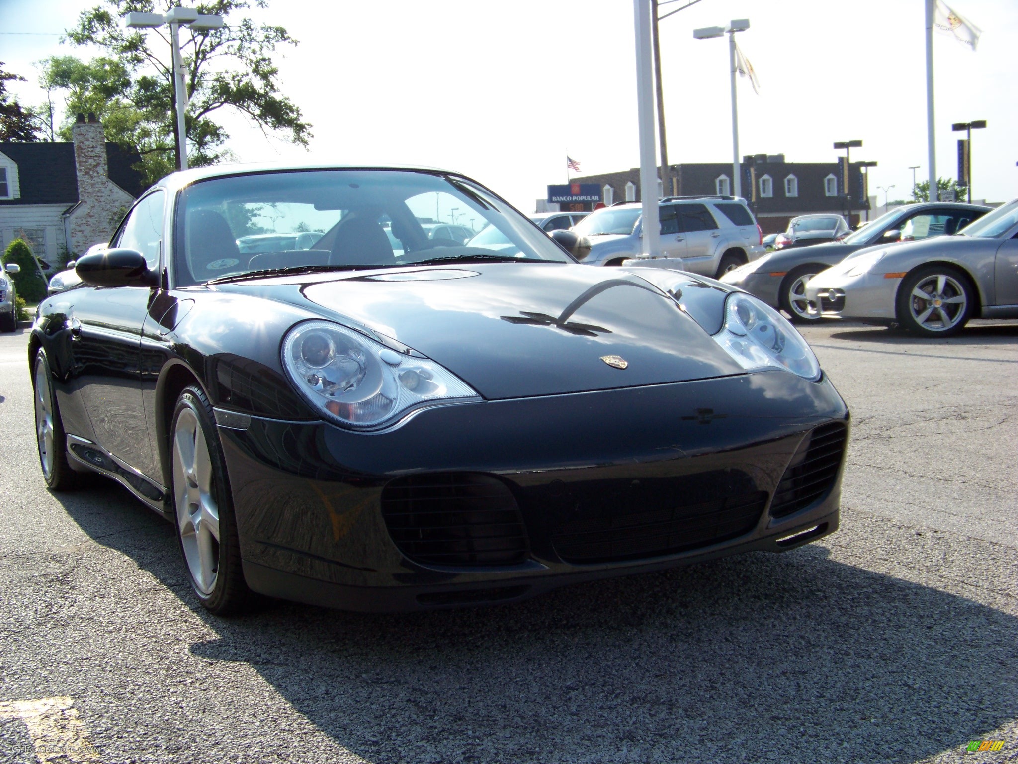 2004 911 Carrera 4S Coupe - Basalt Black Metallic / Natural Leather Brown photo #3