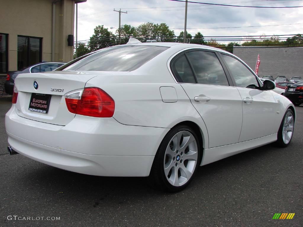 2006 3 Series 330i Sedan - Alpine White / Beige photo #4