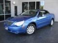 2008 Marathon Blue Pearl Chrysler Sebring LX Convertible  photo #1