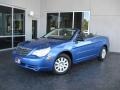 2008 Marathon Blue Pearl Chrysler Sebring LX Convertible  photo #2