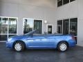 2008 Marathon Blue Pearl Chrysler Sebring LX Convertible  photo #7