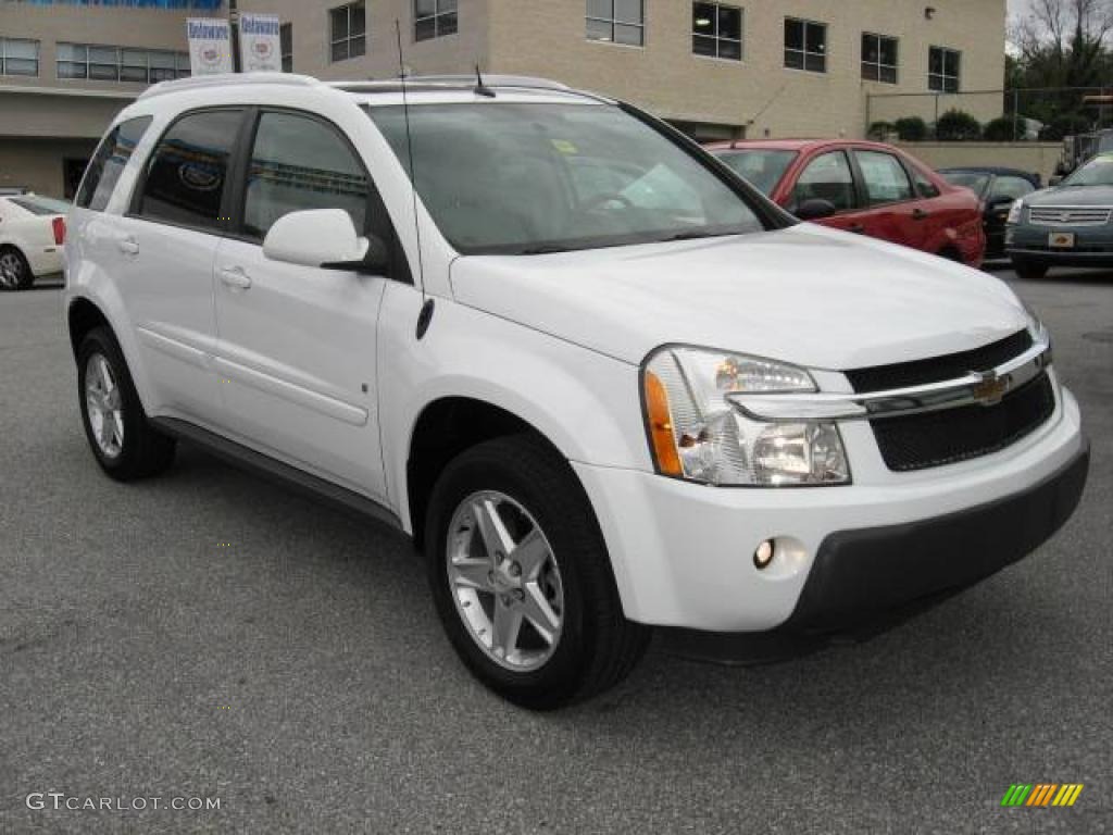 2006 Equinox LT AWD - Summit White / Light Cashmere photo #9