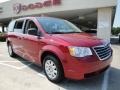 2009 Inferno Red Crystal Pearl Chrysler Town & Country LX  photo #1