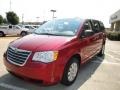 2009 Inferno Red Crystal Pearl Chrysler Town & Country LX  photo #7
