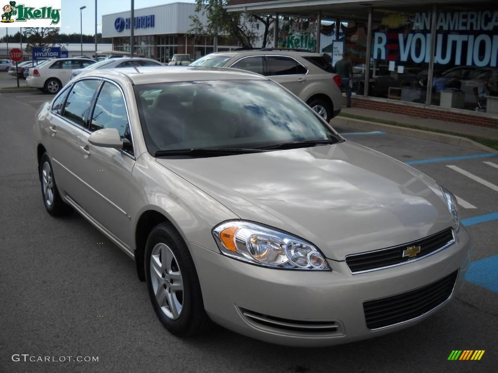 2008 Impala LS - Gold Mist Metallic / Neutral Beige photo #1