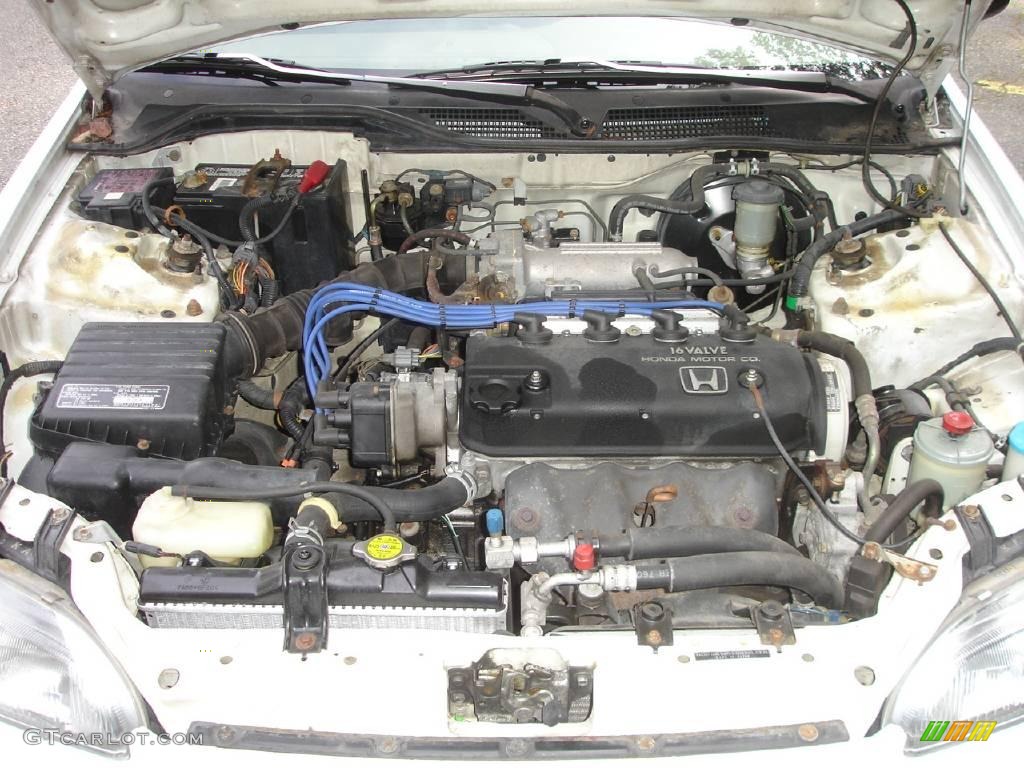 1993 Civic DX Sedan - Frost White / Beige photo #18