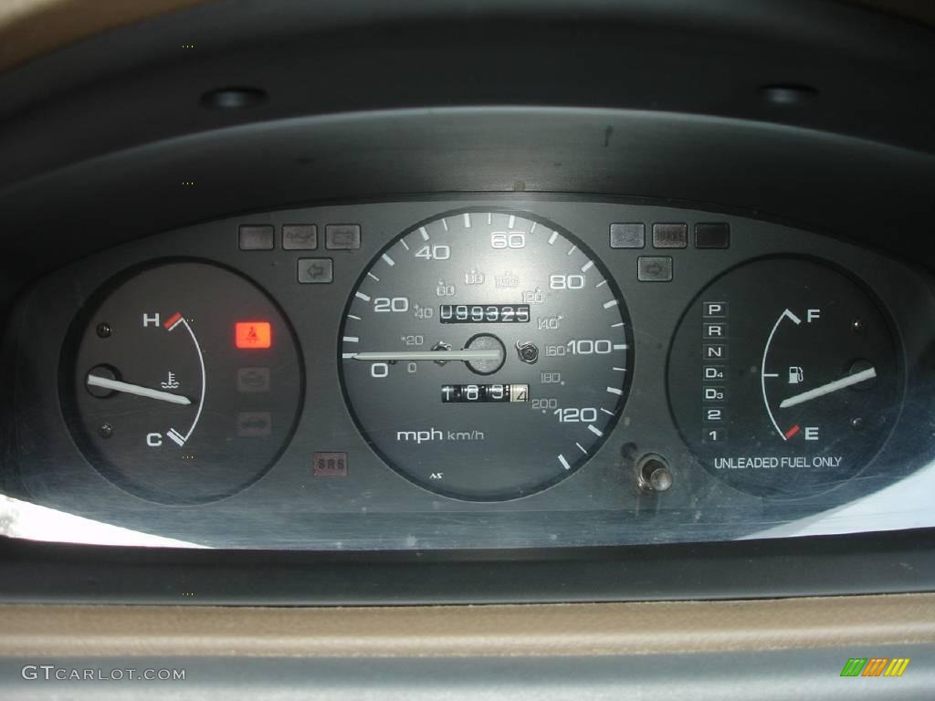 1993 Civic DX Sedan - Frost White / Beige photo #27