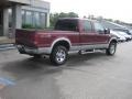 2005 Dark Toreador Red Metallic Ford F250 Super Duty Lariat FX4 Crew Cab 4x4  photo #4