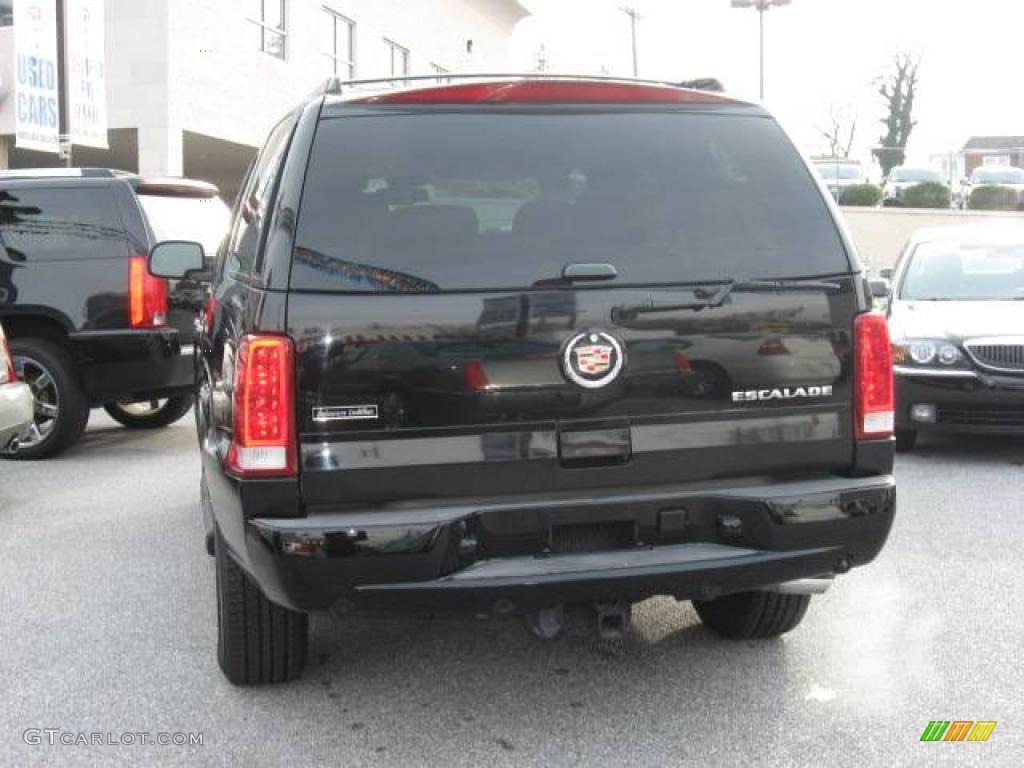 2005 Escalade AWD - Black Raven / Shale photo #10