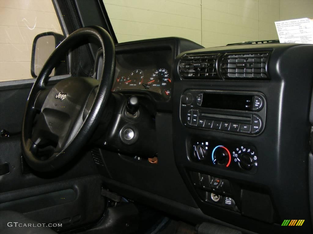 2006 Wrangler X 4x4 - Midnight Blue Pearl / Dark Slate Gray photo #13