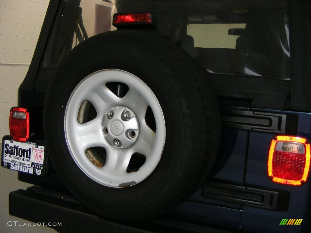 2006 Wrangler X 4x4 - Midnight Blue Pearl / Dark Slate Gray photo #24