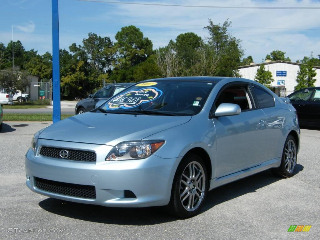 2007 tC  - Azure Blue Pearl / Dark Charcoal photo #1