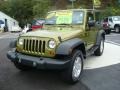 2008 Rescue Green Metallic Jeep Wrangler X 4x4  photo #8