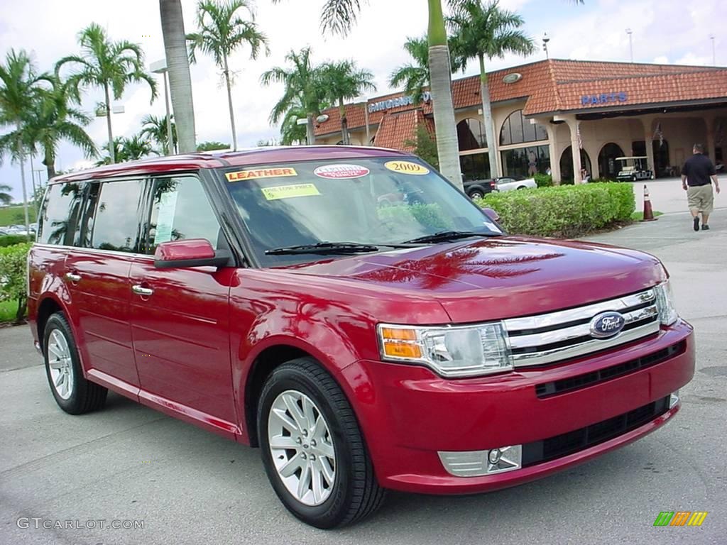 Redfire Metallic Ford Flex