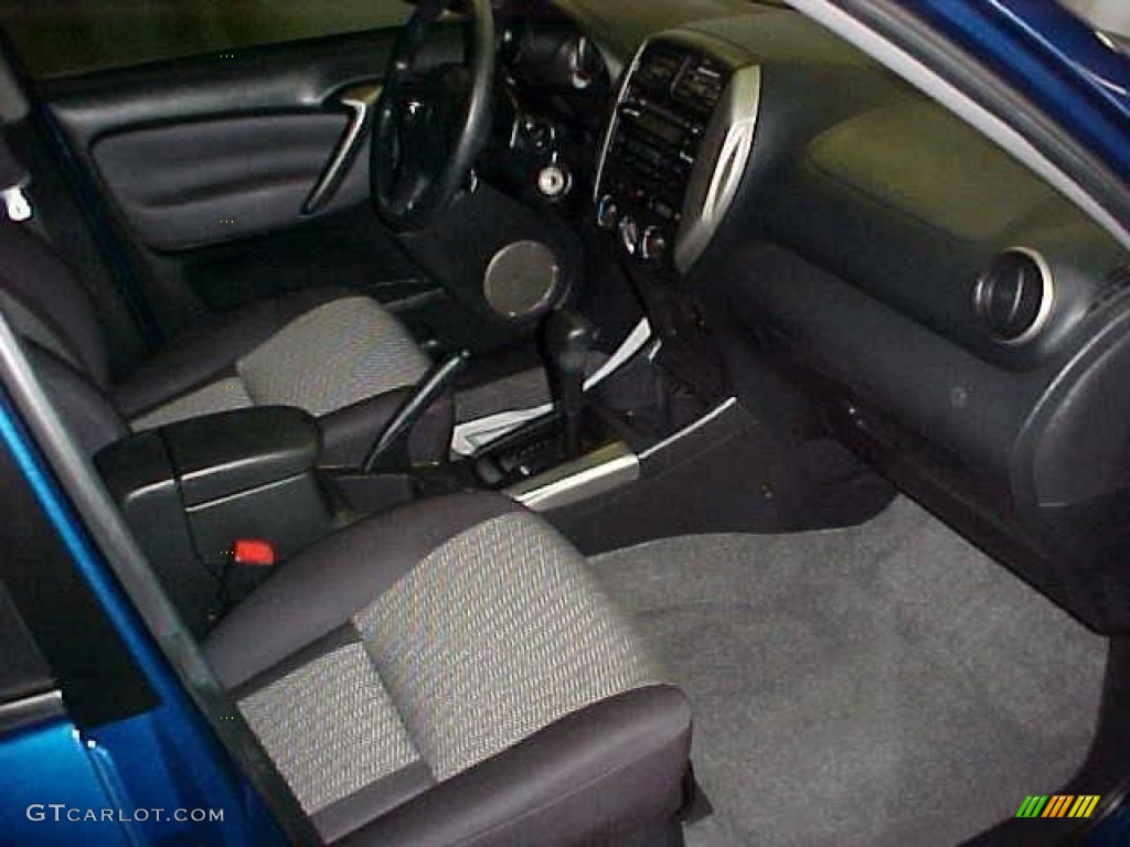 2005 RAV4 4WD - Spectra Blue Mica / Dark Charcoal photo #6