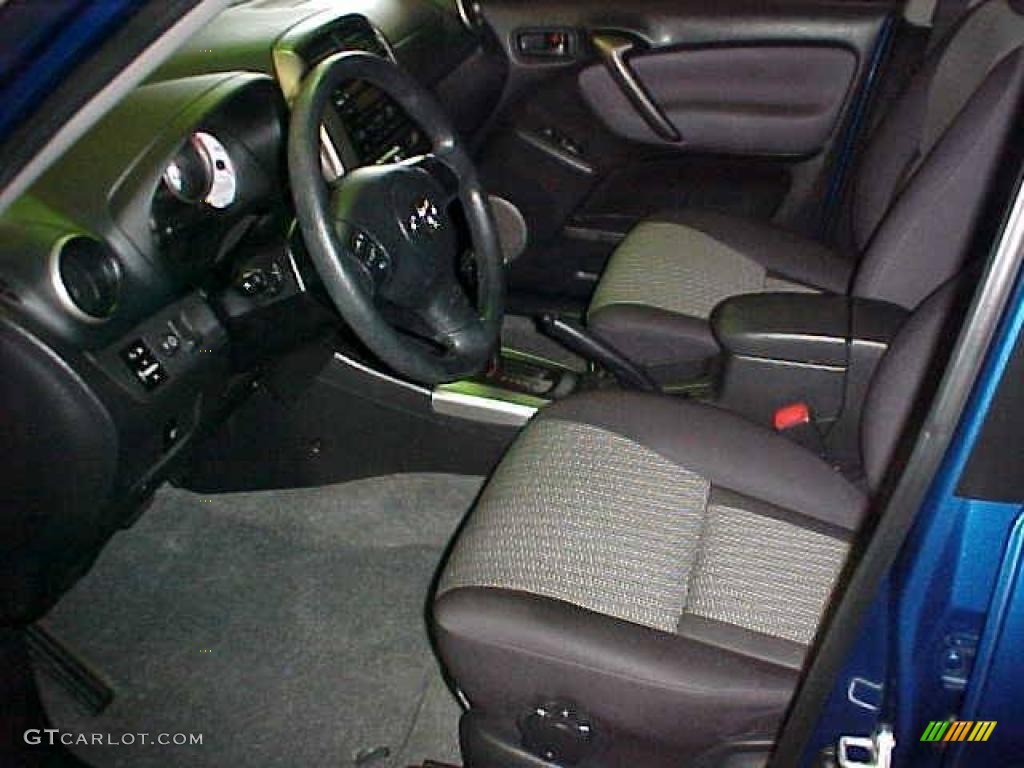 2005 RAV4 4WD - Spectra Blue Mica / Dark Charcoal photo #15