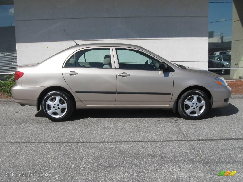 2006 Corolla CE - Desert Sand Mica / Beige photo #2