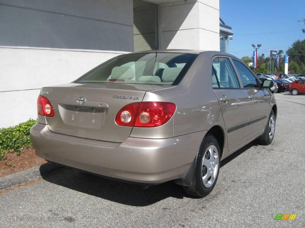 2006 Corolla CE - Desert Sand Mica / Beige photo #3