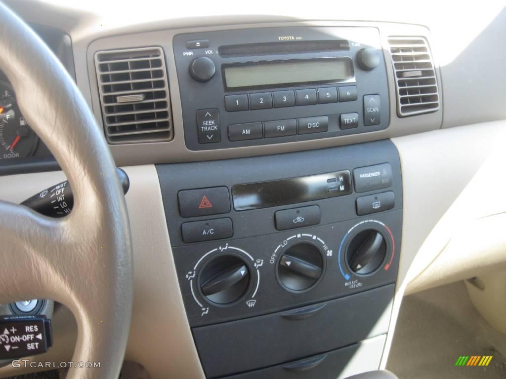 2006 Corolla CE - Desert Sand Mica / Beige photo #6