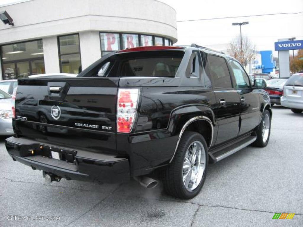 2002 Escalade EXT AWD - Sable Black / Pewter photo #12