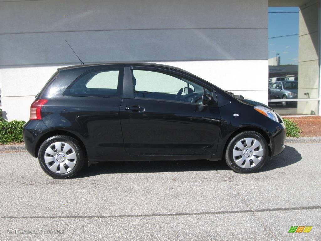 2008 Black Sand Pearl Toyota Yaris S 3 Door Liftback 18854028