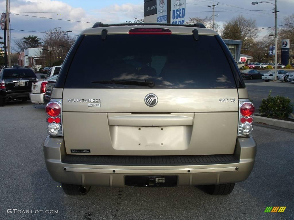2005 Mountaineer V8 Premier AWD - Light French Silk Metallic / Medium Dark Parchment photo #6