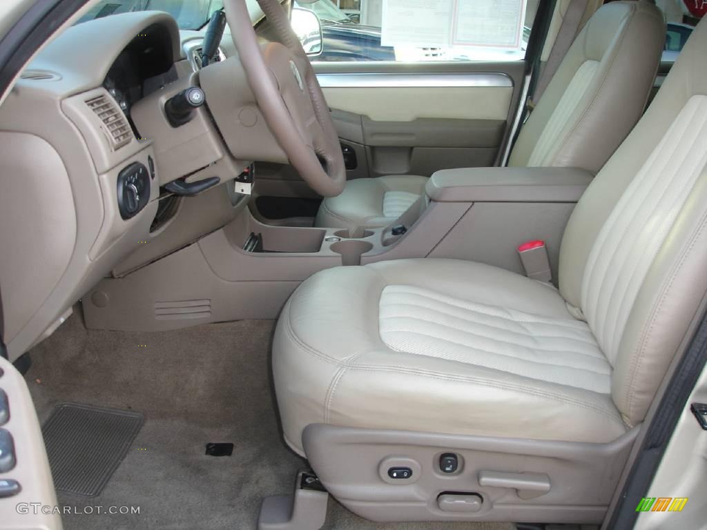 2005 Mountaineer V8 Premier AWD - Light French Silk Metallic / Medium Dark Parchment photo #10