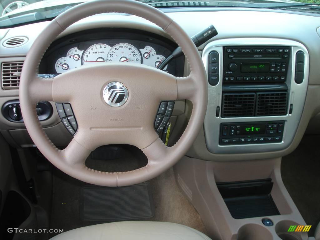 2005 Mountaineer V8 Premier AWD - Light French Silk Metallic / Medium Dark Parchment photo #25