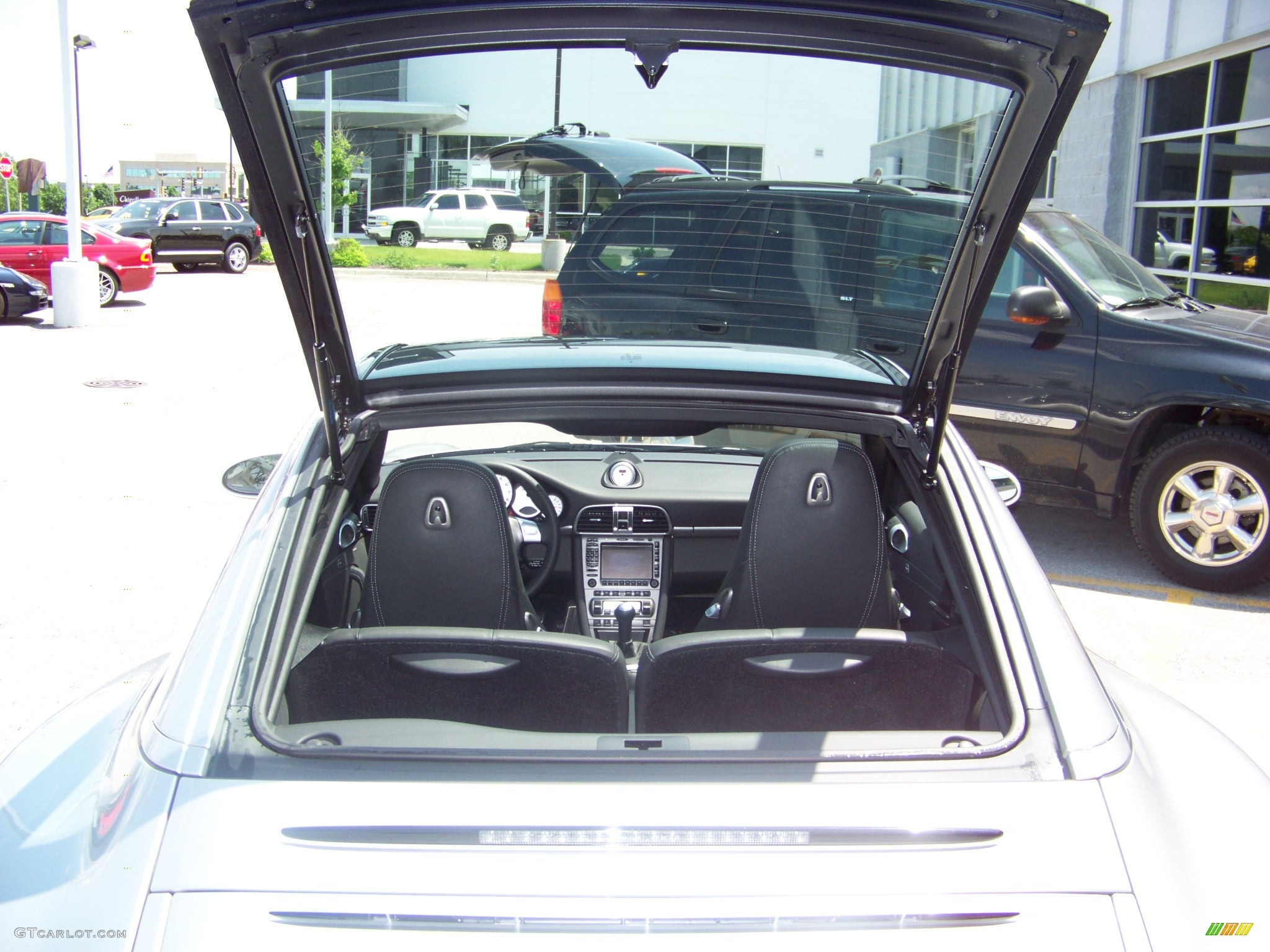 2007 911 Targa 4S - Arctic Silver Metallic / Black Standard Leather photo #20