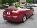 2005 Chili Red Metallic Saab 9-3 Aero Convertible  photo #13