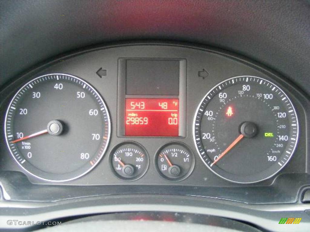 2008 Jetta Wolfsburg Edition Sedan - Platinum Grey Metallic / Anthracite Black photo #16