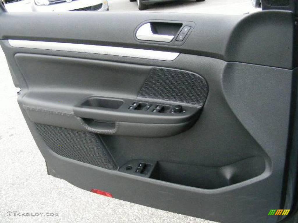 2008 Jetta Wolfsburg Edition Sedan - Platinum Grey Metallic / Anthracite Black photo #19