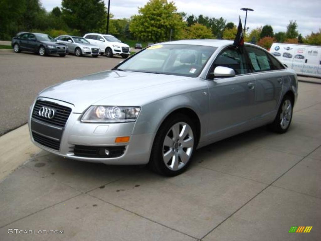 Light Silver Metallic 2007 Audi A6 3.2 quattro Sedan Exterior Photo #18923997