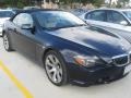 2007 Monaco Blue Metallic BMW 6 Series 650i Convertible  photo #3