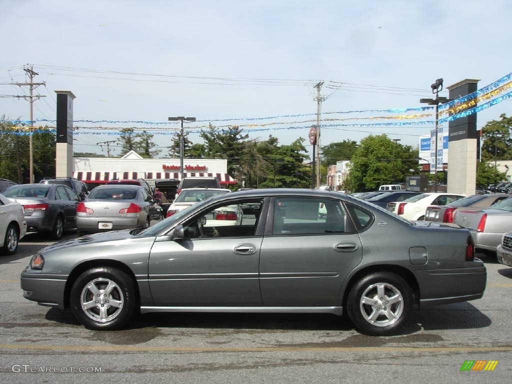 2005 Impala LS - Medium Gray Metallic / Medium Gray photo #8