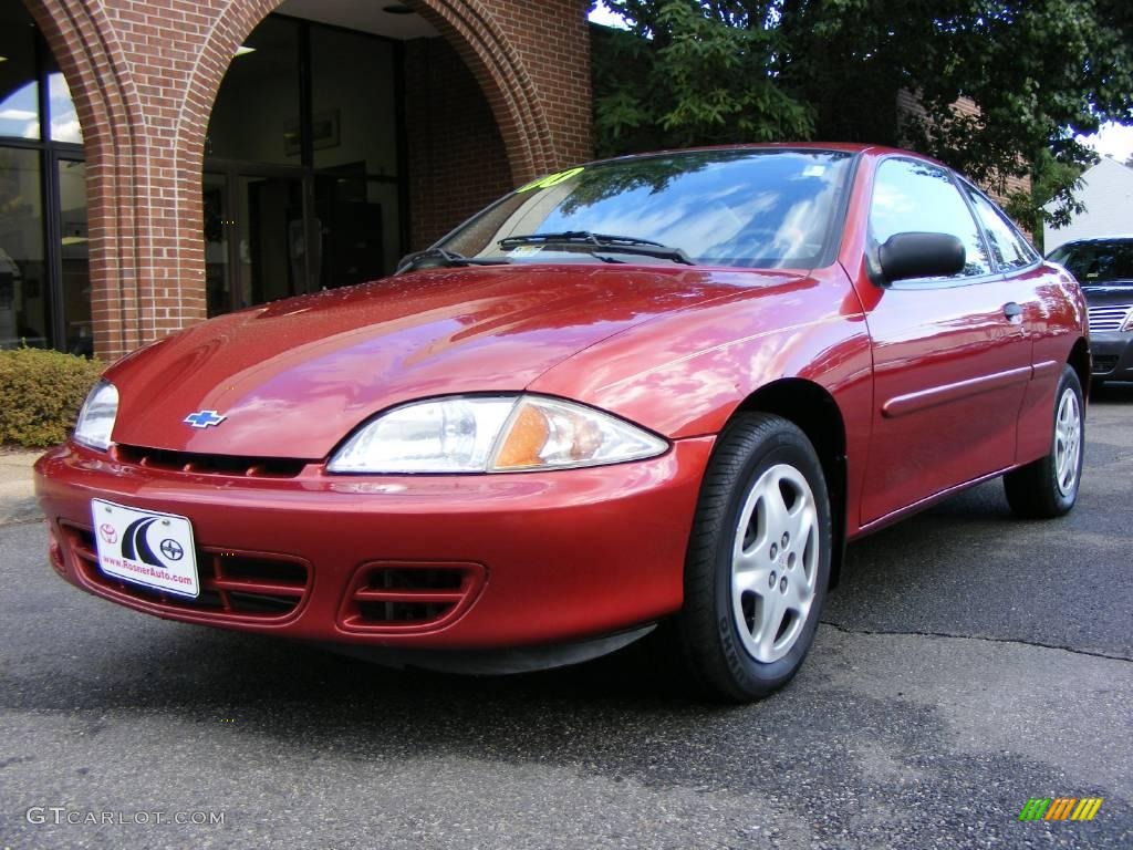 2000 Cavalier Coupe - Cayenne Red Metallic / Graphite photo #1