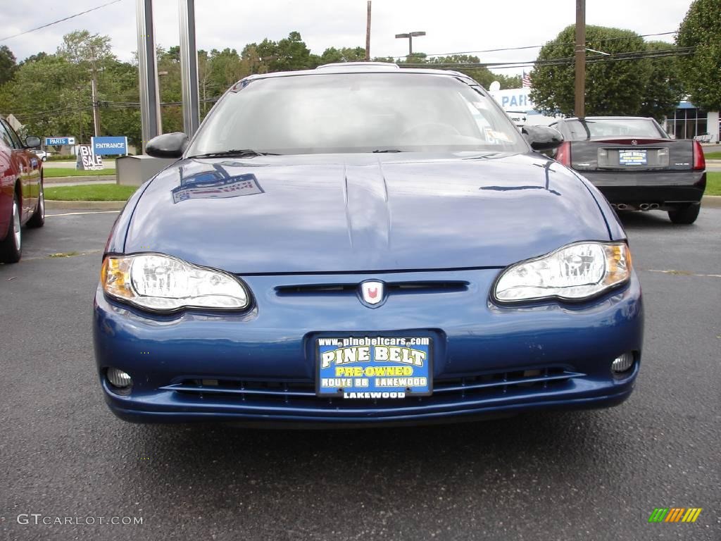 2003 Monte Carlo SS - Superior Blue Metallic / Ebony Black photo #2