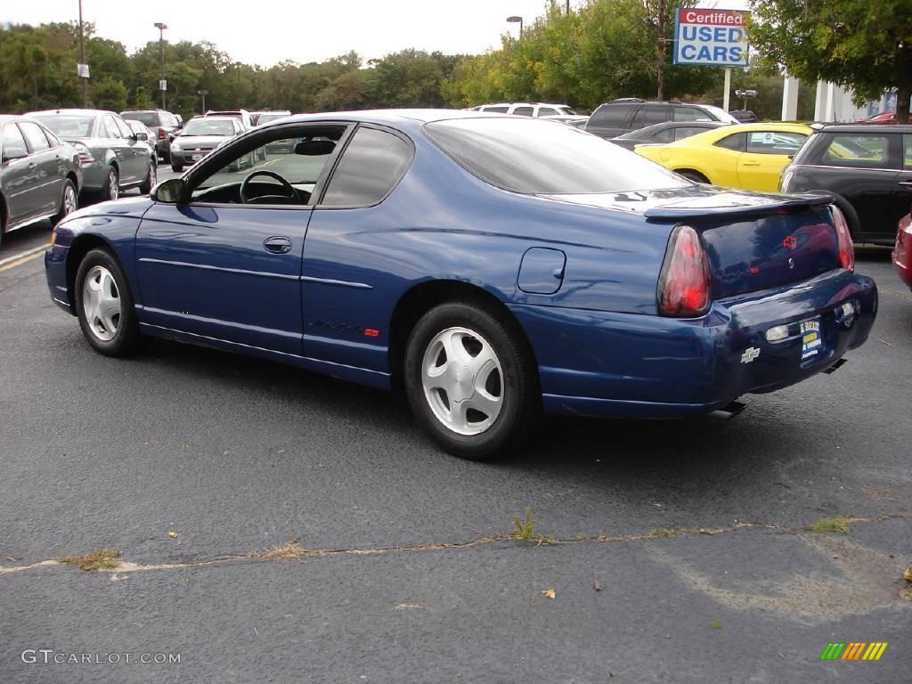 2003 Monte Carlo SS - Superior Blue Metallic / Ebony Black photo #7