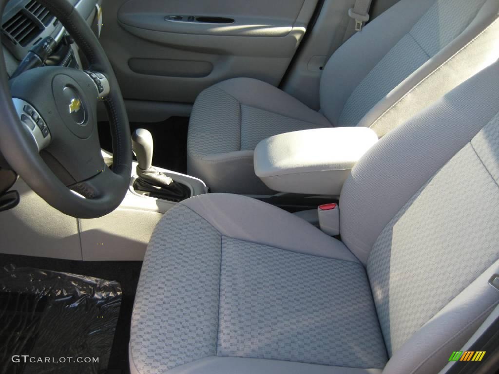 2010 Cobalt LT Sedan - Black Granite Metallic / Gray photo #7