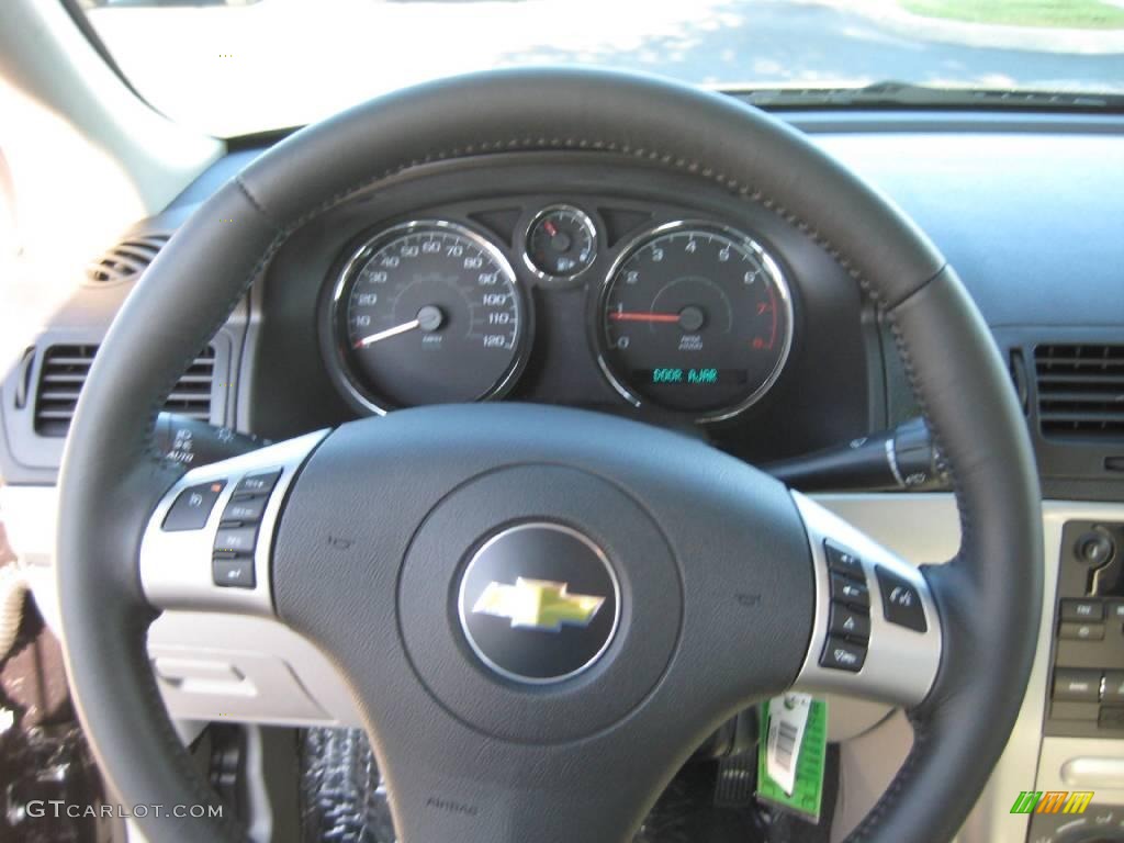 2010 Cobalt LT Sedan - Black Granite Metallic / Gray photo #10