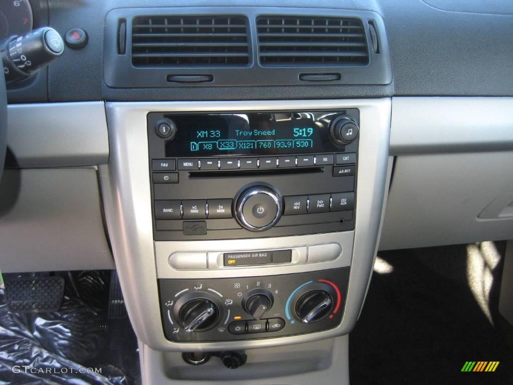 2010 Cobalt LT Sedan - Black Granite Metallic / Gray photo #11