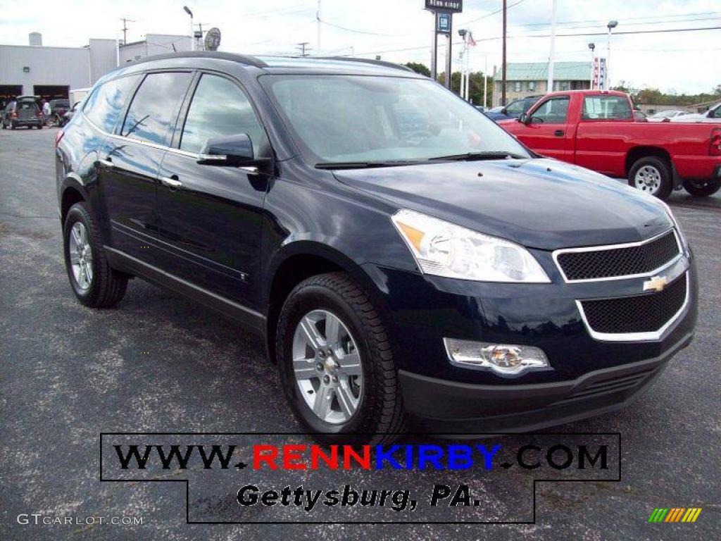 Dark Blue Metallic Chevrolet Traverse