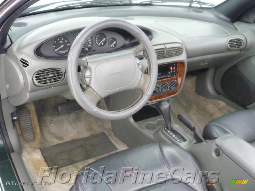 1996 Sebring JXi Convertible - Spanish Olive Pearl / Gray photo #11