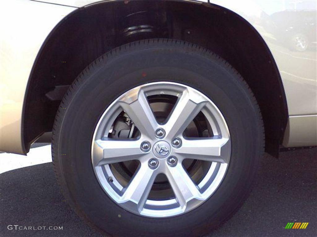 2009 Highlander V6 - Sandy Beach Metallic / Sand Beige photo #5