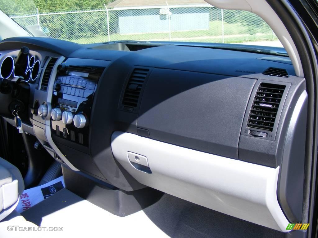 2008 Tundra Double Cab - Black / Graphite Gray photo #73