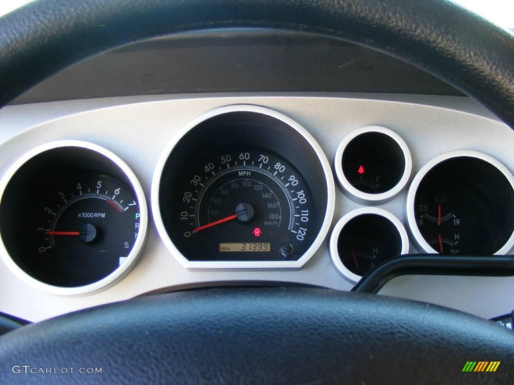 2008 Tundra Double Cab - Black / Graphite Gray photo #89