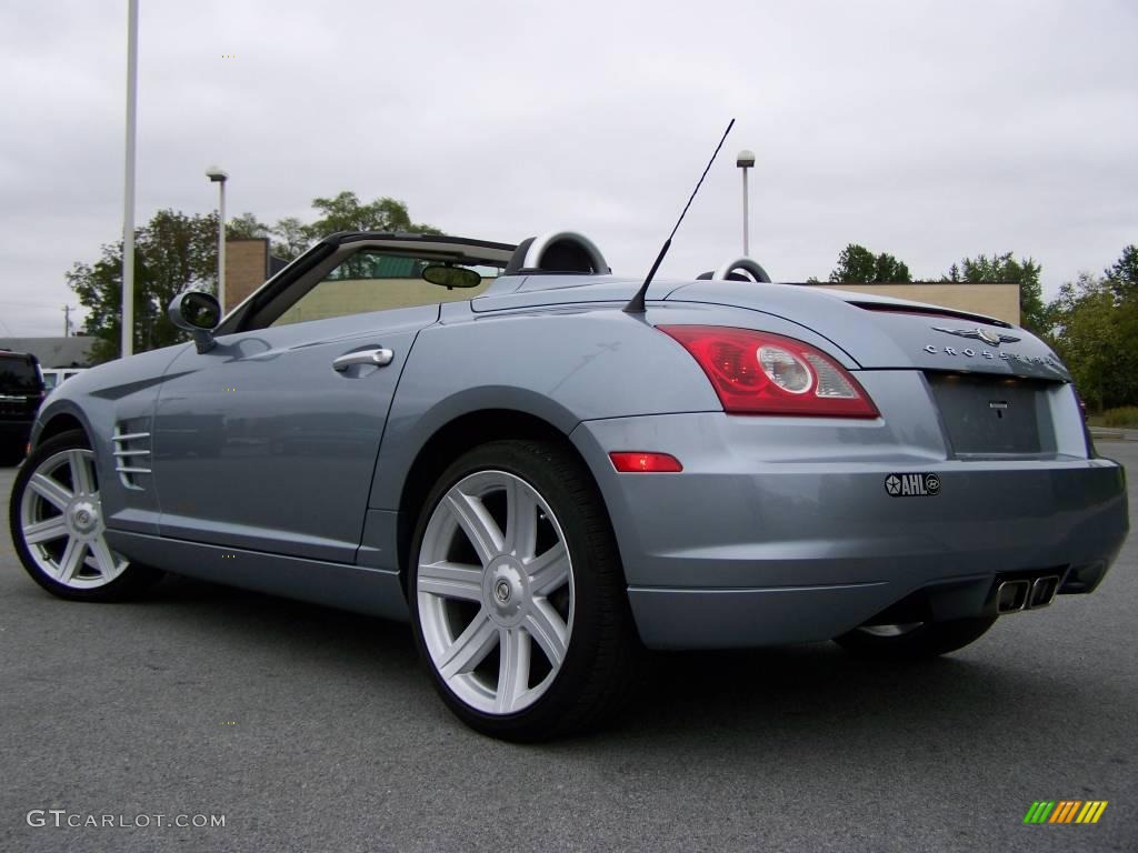 2006 Crossfire Limited Roadster - Sapphire Silver Blue Metallic / Dark Slate Gray/Medium Slate Gray photo #10