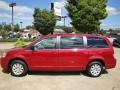 2010 Inferno Red Crystal Pearl Chrysler Town & Country LX  photo #2